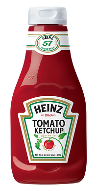 newly redesigned heinz ketchup bottles
