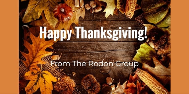 Happy Thanksgiving from the Rodon Group