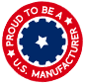 Proud to be a US Manufacturer