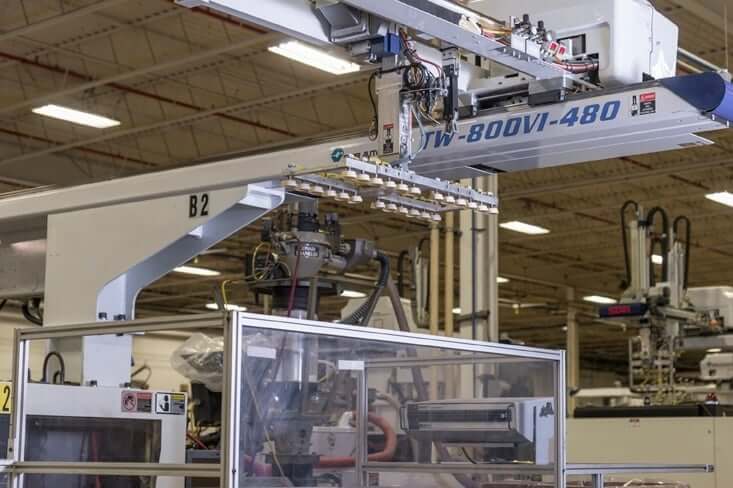 automatic machinery in Rodon's facility