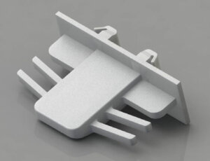 23/32 Inch (in) Airspace and 5.5 x 25 Millimeter (mm) Contour Grid Clip