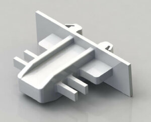 23/32 Inch (in) Airspace and 8 x 18 Millimeter (mm) Contour Grid Clip