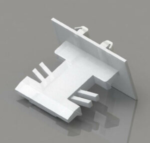 23/32 Inch (in) Airspace and 3/16 x 13/16 Inch (in) Flat Grid Clip