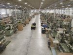 Automated injection molding presses on the production floor at The Rodon Group's Hatfield, PA facility